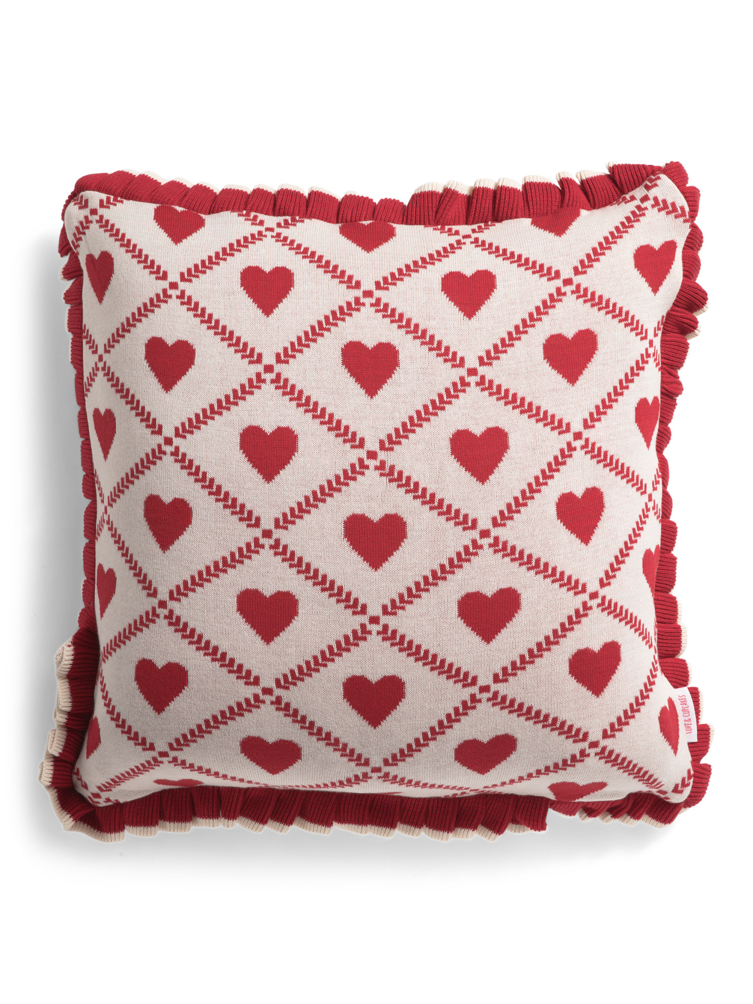 20x20 Heart With Frills Pillow | Throw Pillows | Marshalls | Marshalls