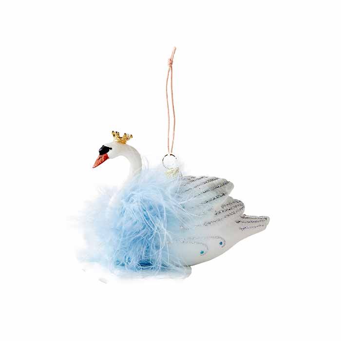 Sparkling Swan Ornament | Caitlin Wilson Design