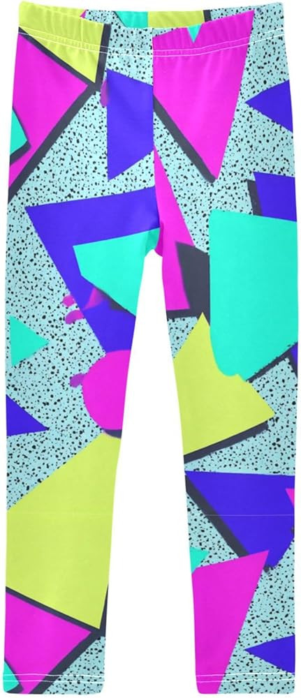 Boccsty Baby Girls Toddler Leggings Kids Yoga Pants Dance Active Tights 4T-10T | Amazon (US)