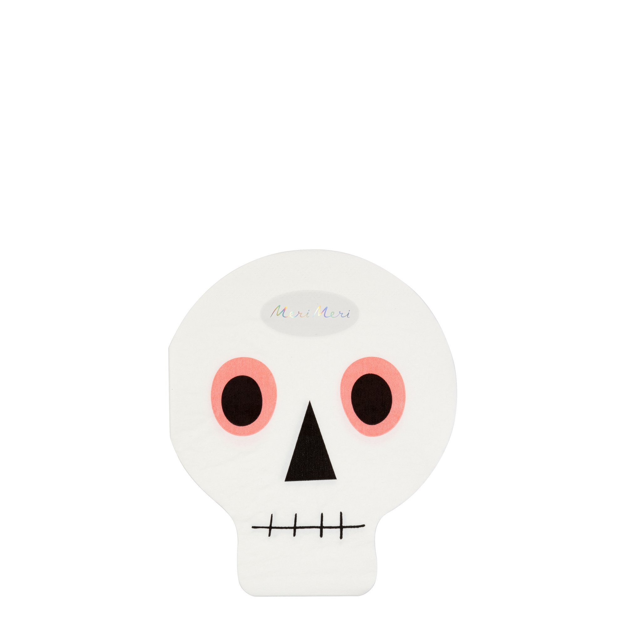 Meri Meri Neon Skull Napkin, 20ct | Walmart (US)