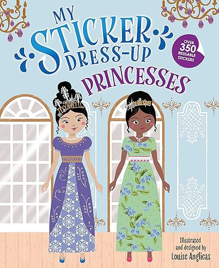 My Sticker Dress-Up: Princesses: Awesome Activity Book with 350+ Stickers for Unlimited Possibili... | Amazon (US)