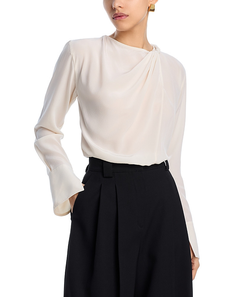 Victoria Beckham Silk Scarf Top | Bloomingdale's (US)