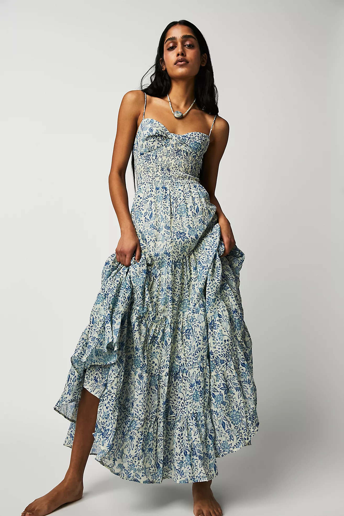 Sundrenched Printed Maxi Dress | Free People (Global - UK&FR Excluded)