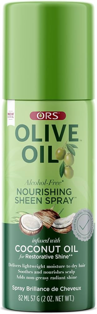ORS Olive Oil Nourishing Sheen Spray Infused with Coconut for Restorative Shine | Amazon (US)