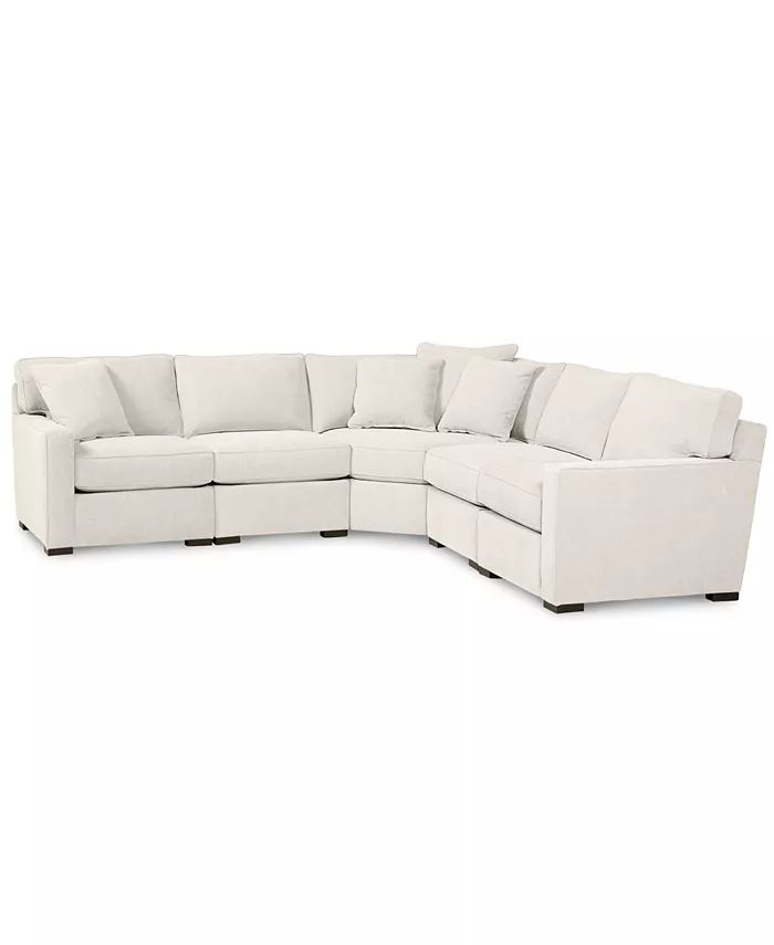 Radley Fabric 5-Piece Sectional Sofa, Created for Macy's | Macys (US)