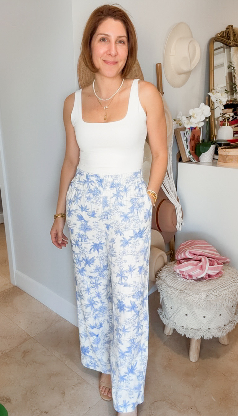 Floral casual pants from Target