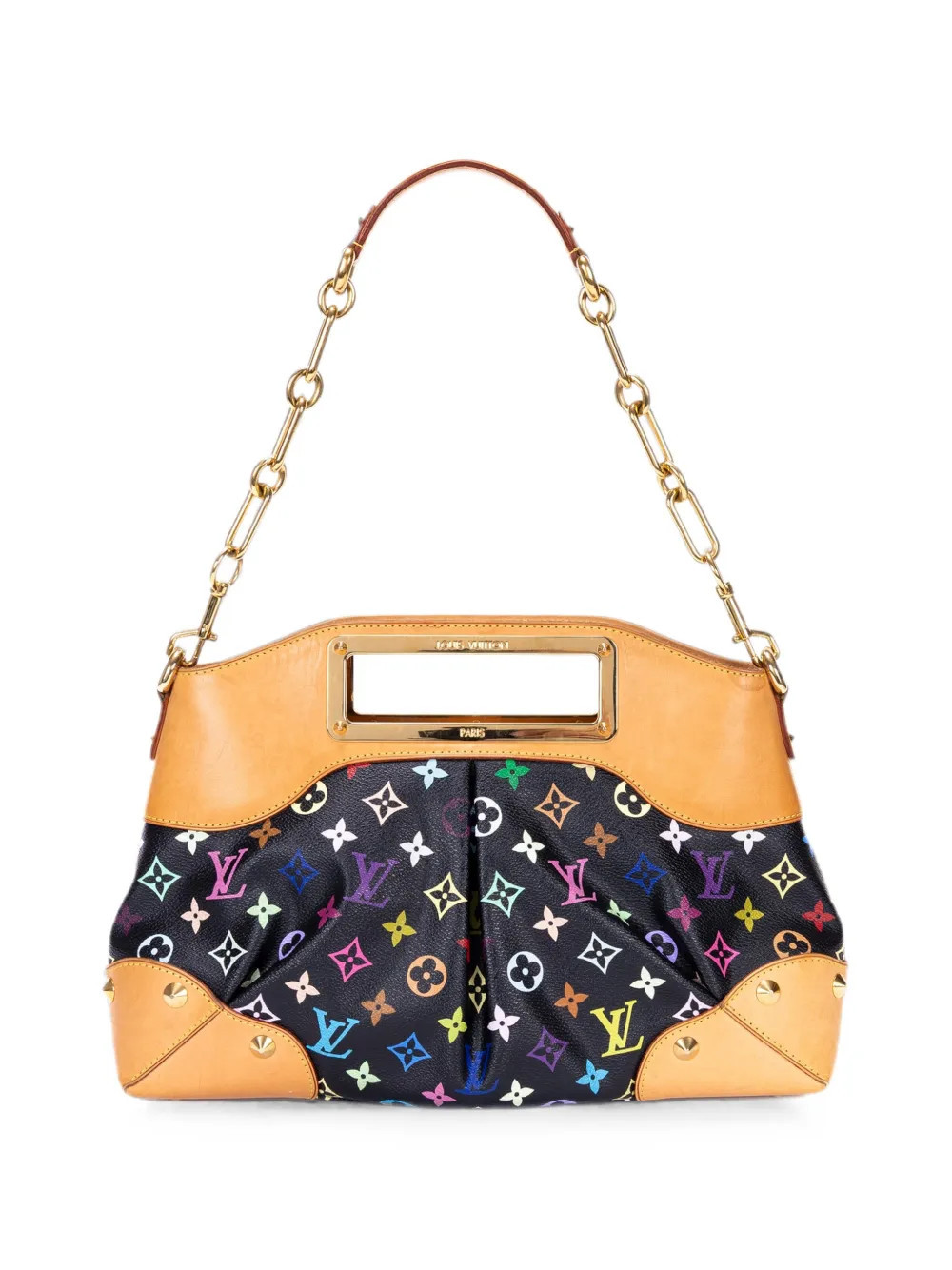 Louis Vuitton Pre-Owned Takashi Murakami shoulder bag - Black | Farfetch Global