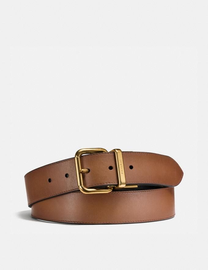 harness buckle cut-to-size reversible belt, 38mm | Coach (US)