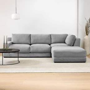 Dalton 3-Piece Ottoman Sectional (109"–119") | West Elm (US)
