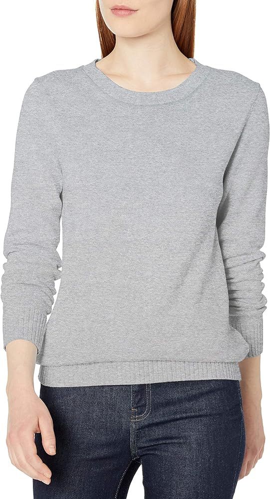 Amazon Essentials Women's 100% Cotton Crewneck Sweater | Amazon (US)