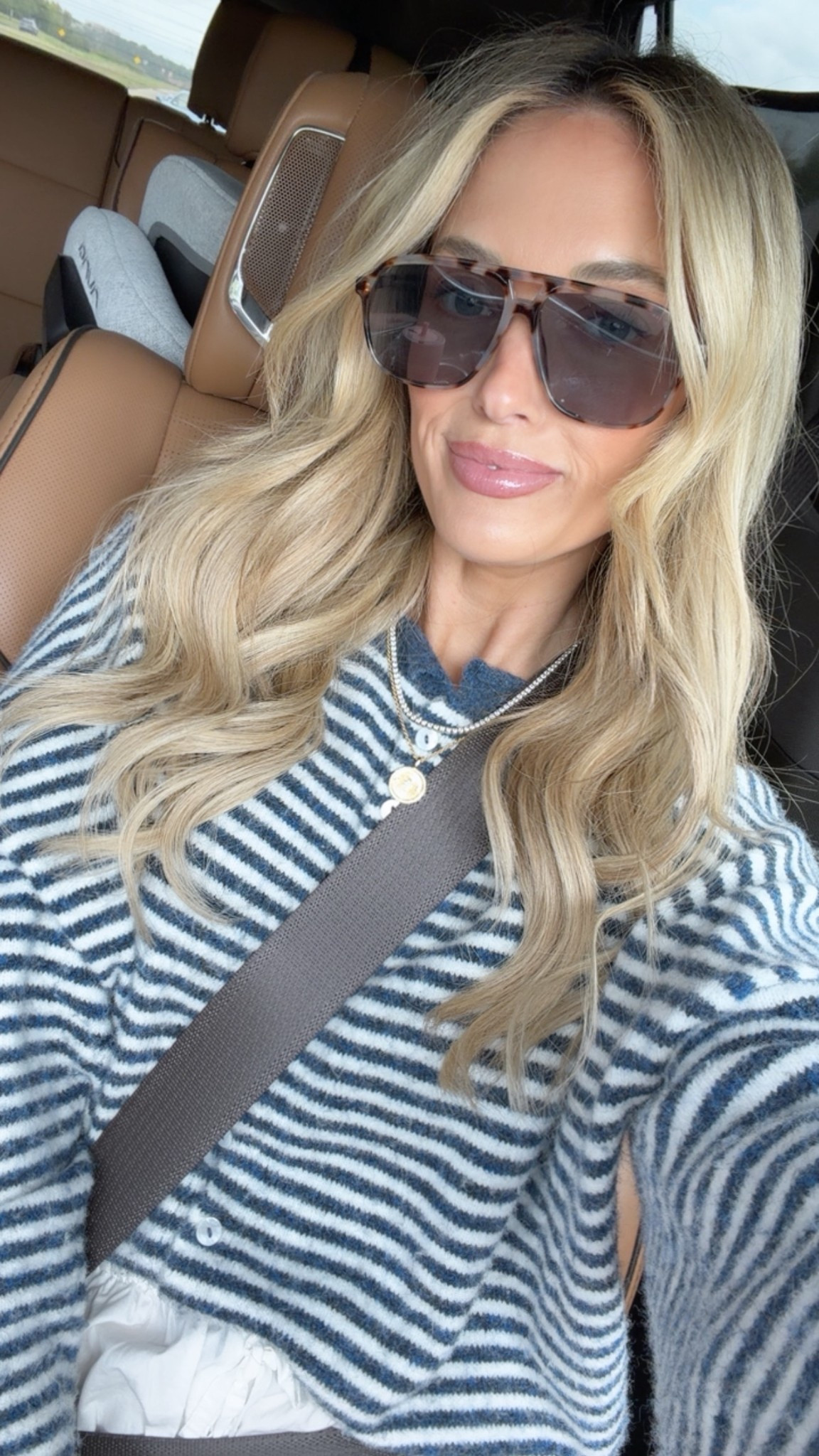 Wearing XS in sweater 