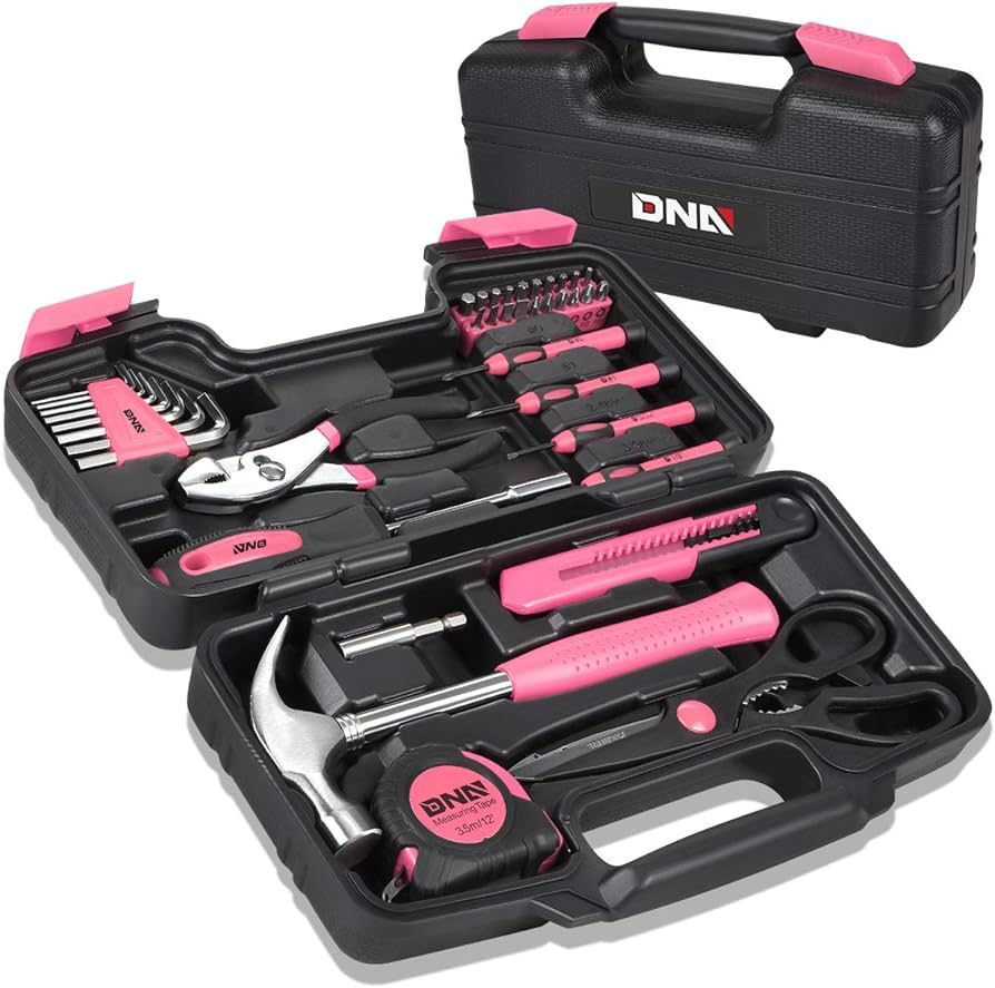 DNA MOTORING 39-Piece Household Tool Set General Repair Small Hand Tool Kit Storage Case for Home... | Amazon (US)