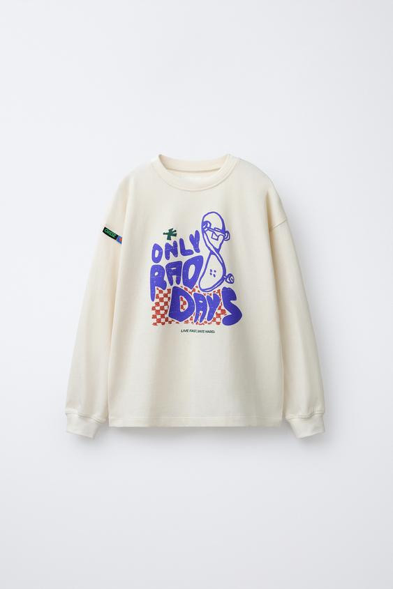 PRINTED LABEL T-SHIRT | Zara US
