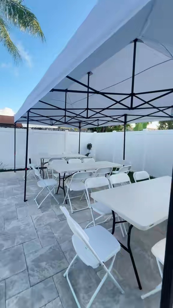 hosting tip: just get the canopy 😭✨ made everything so much easier, this one is 20x10 and they have other sizes. 

#LTKWedding #LTKHome #LTKSeasonal