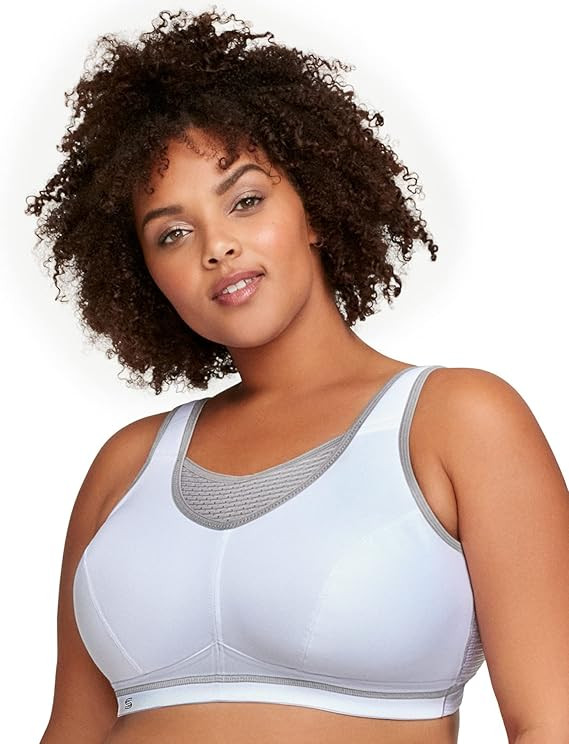 Glamorise Women's Plus Size No-Bounce Camisole Sports Bra Wirefree #1067 | Amazon (US)