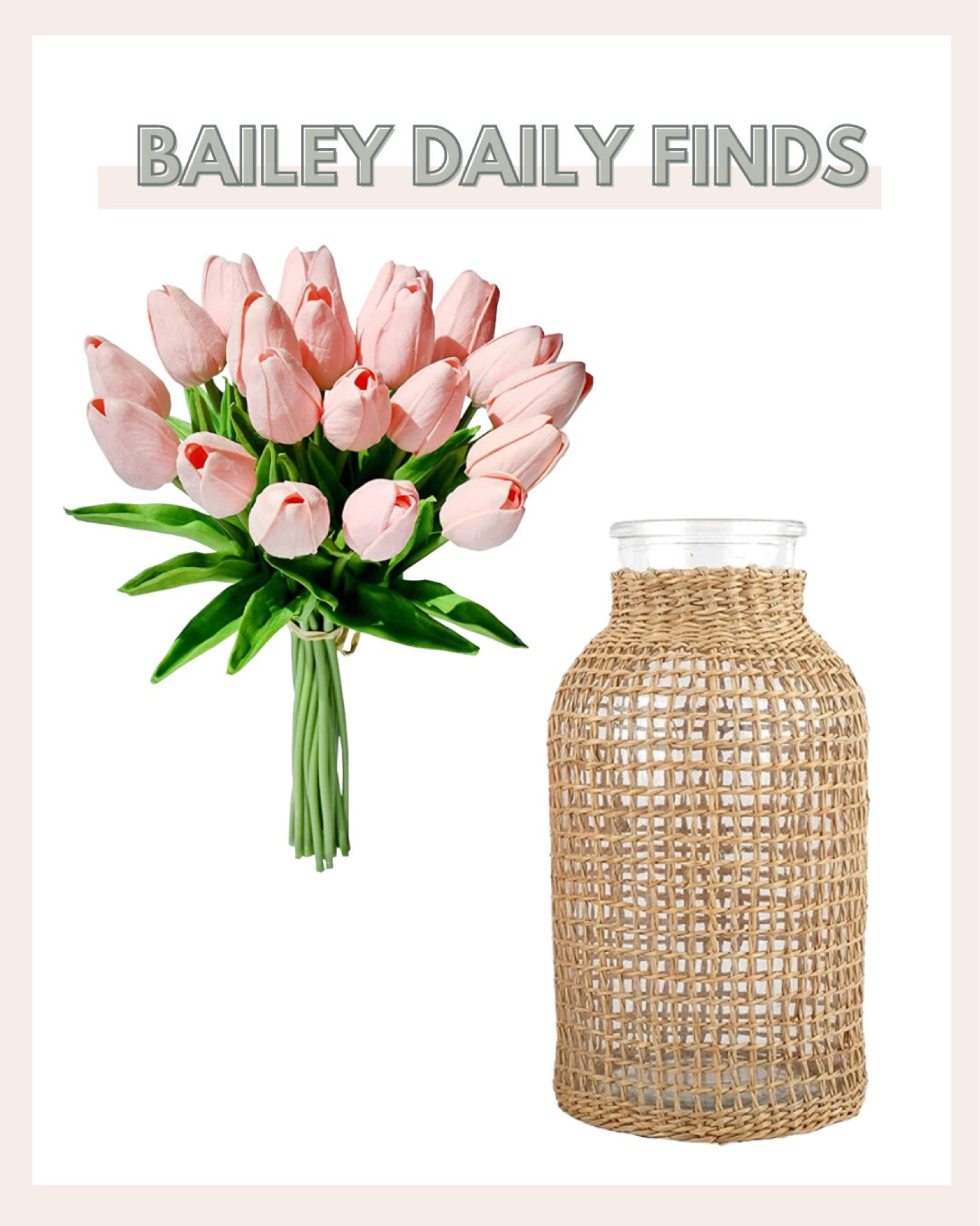 Resharing my favorite faux tulips and this beautiful grandmillennial tulip vase! 

#LTKhome #LTKunder50 #LTKSeasonal