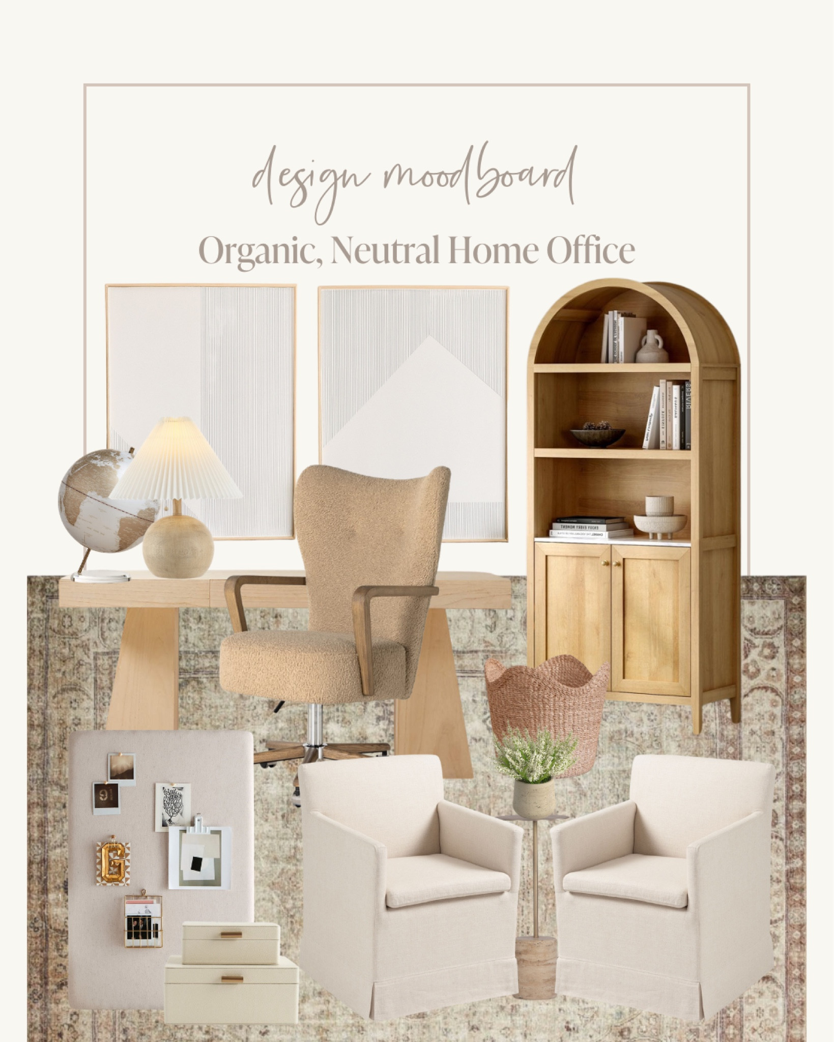 Inspired to upgrade our home offices with some new artwork, fresh décor accents, and beautiful office furniture that can easily be repurposed in other rooms down the road ✨ Are you team swivel office chair or task chair? 

#LTKHome #LTKStyleTip