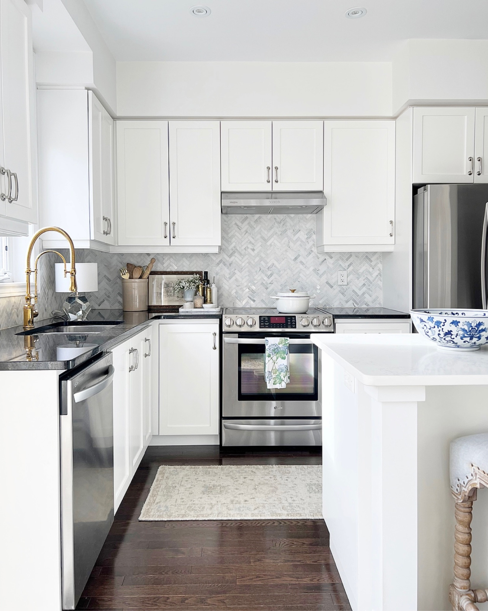 Kitchen decor; Brass Faucet 

#LTKsalealert #LTKMostLoved #LTKhome