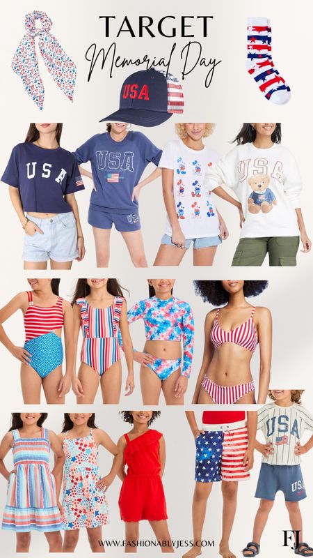 Target has so many cute pieces for memorial day. Grab them now before they sell out!

#LTKFindsUnder50 #LTKSeasonal #LTKKids