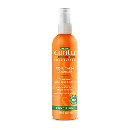 Cantu Coil Calm Detangler with Shea Butter for Natural Hair 8 fl oz (Packaging May Vary) | Walmart (US)