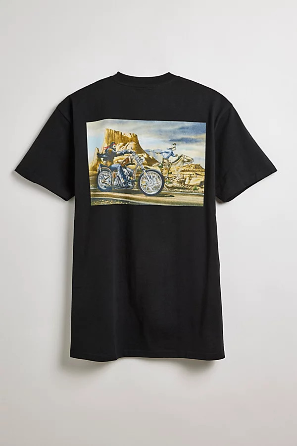 Loser Machine X David Mann Ghost Rider Tee in Black, Men's at Urban Outfitters | Urban Outfitters (US and RoW)