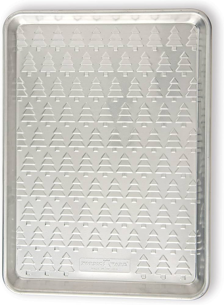 Nordic Ware Embossed Naturals Tree Pattern Half Sheet | Amazon (US)