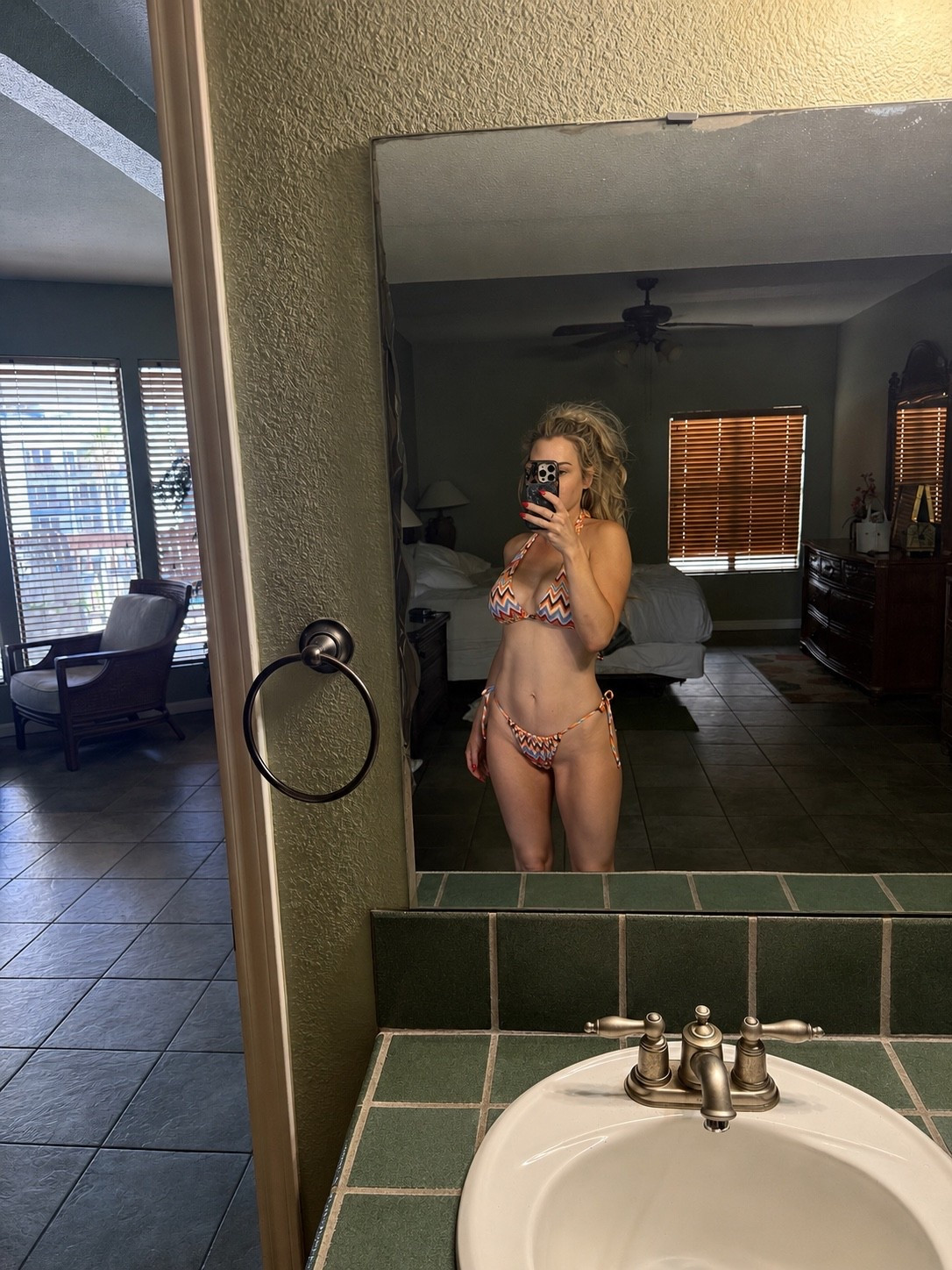Love this
Bikini - it gives me 70s vibes 

Top - S
Bottom - XS

#LTKSeasonal #LTKSwim