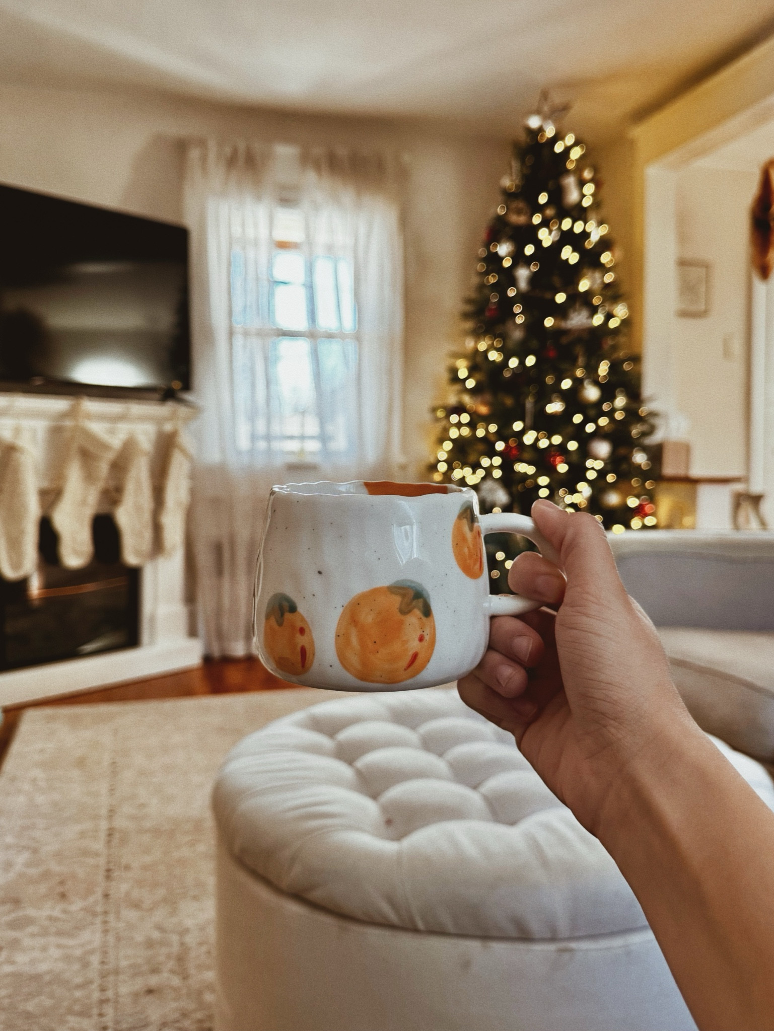 sweetest little coffee mug🍊🤍 perfect Christmas gift!

#LTKGiftGuide #LTKHome #LTKHoliday