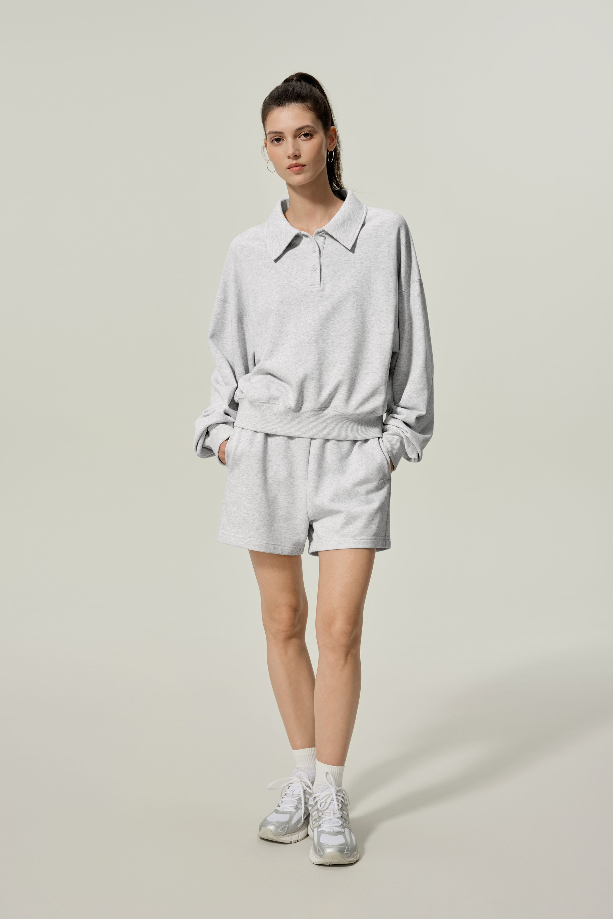 Heirloom '89 Polo Sweatshirt | LILYSILK