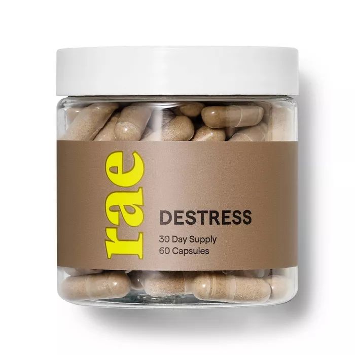 Rae Destress Dietary Supplement Capsules - 60ct | Target