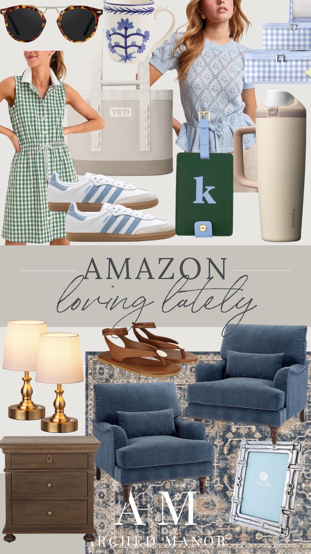 Amazon picks of the week! I love these cute lamps, the gingham dress, and all the things that can take me from spring to summer! 

#LTKSeasonal #LTKootd #LTKHome