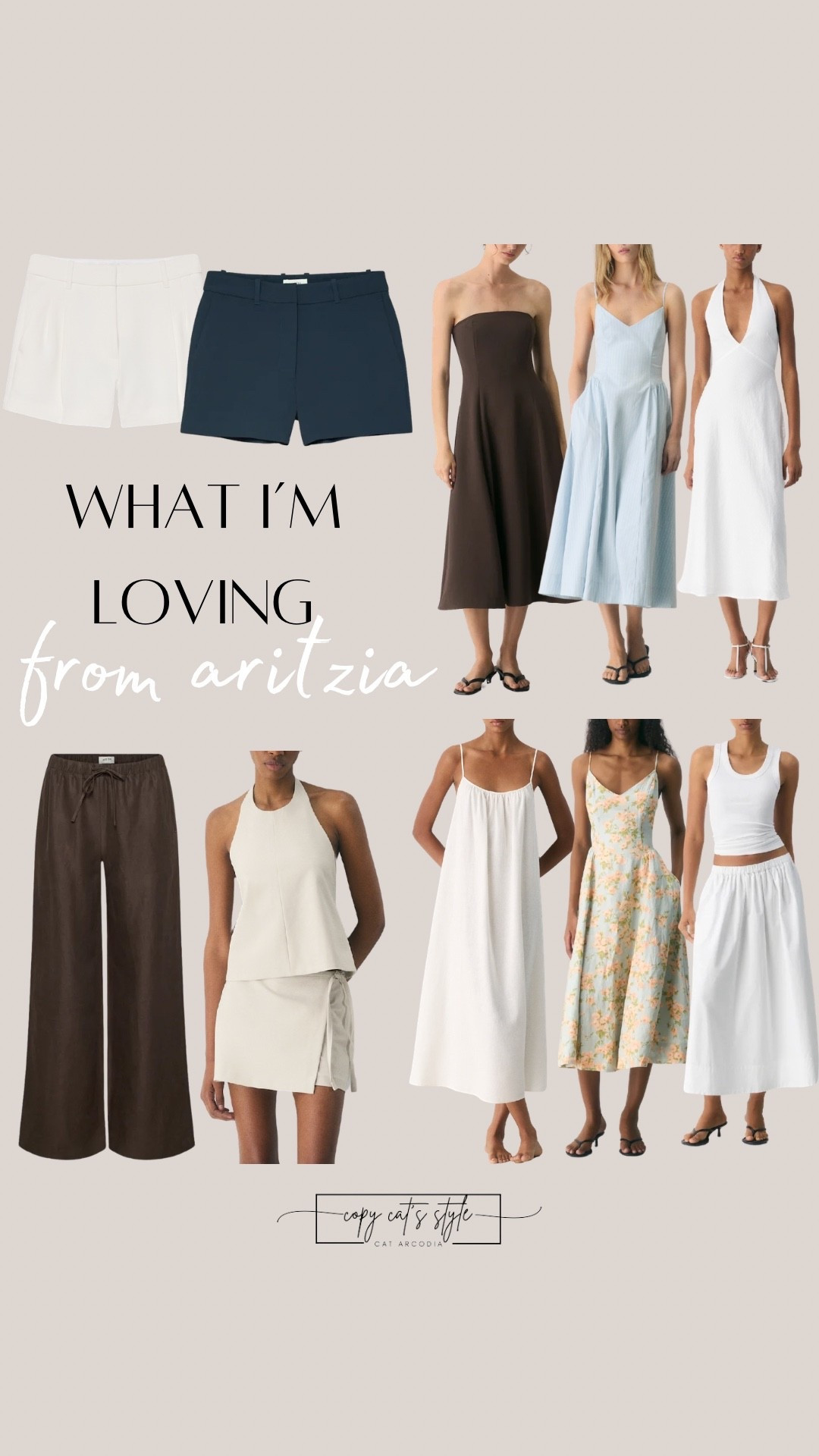 Summer dress finds from Aritzia are so pretty. Linen dresses and skirts perfect for your vacation. Summer vacation dresses.

#LTKSeasonal #LTKMidsize #LTKTall