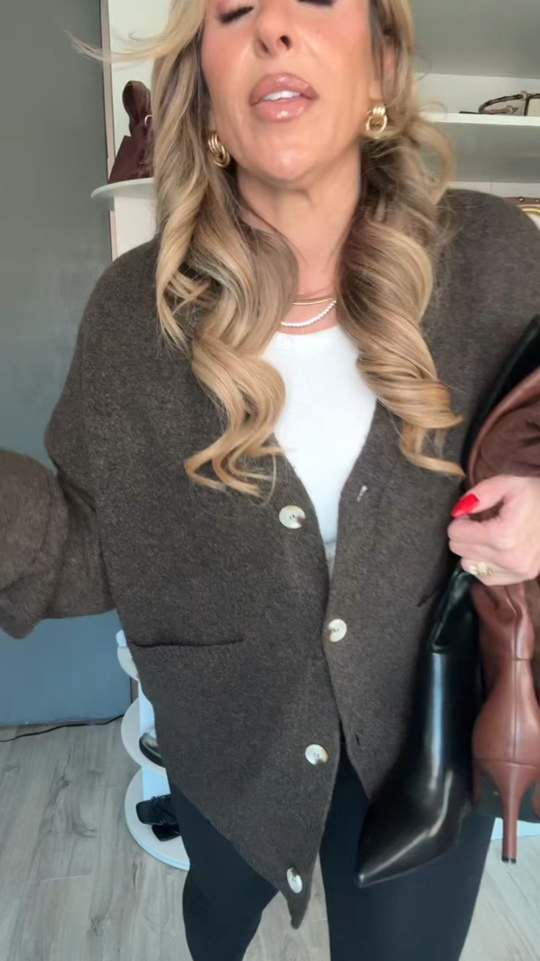 Wide Calf Boot Try On. My calves are 16.75 and 20 inch above knee. 



#LTKPlusSize #LTKMidsize