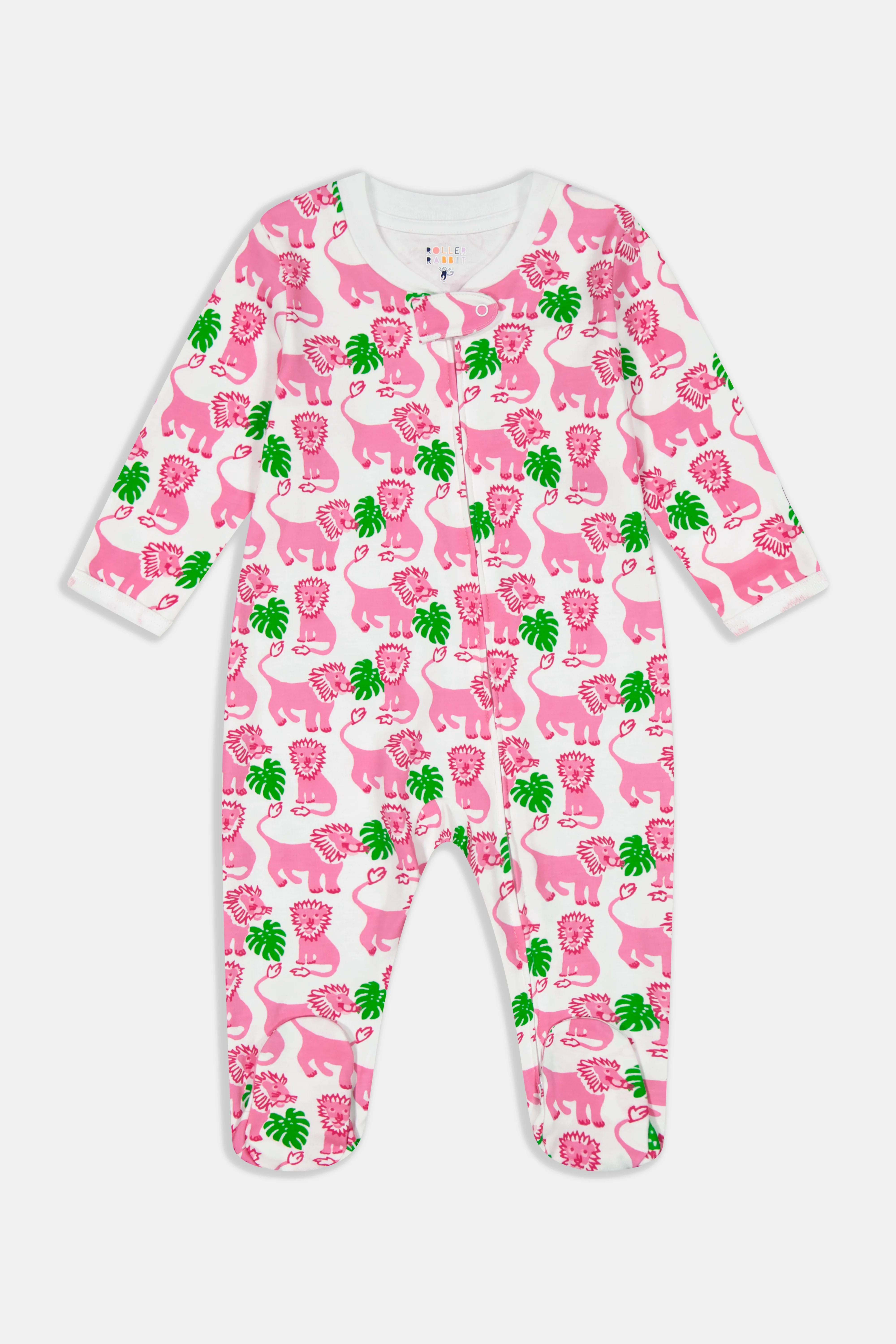 Infant Leo The Lion Zipper Footie | Roller Rabbit