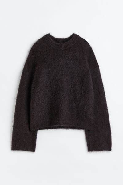 Oversized mohair-blend jumper | H&M (UK, MY, IN, SG, PH, TW, HK)