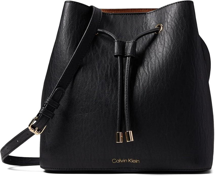 Calvin Klein Women's Gabrianna Novelty Bucket Shoulder Bag | Amazon (US)