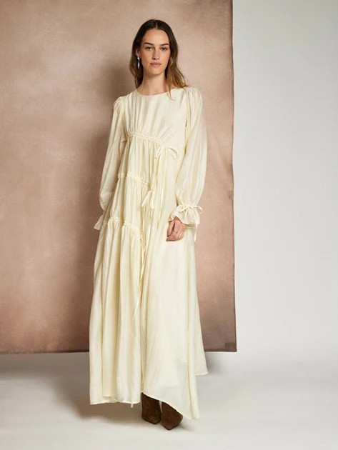 Ghospell  Catalina Ruched Maxi Dress | Sister Jane (UK)