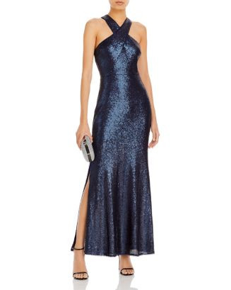 AQUA Metallic Sequin Evening Gown - 100% Exclusive Back to Results -  Women - Bloomingdale's | Bloomingdale's (US)