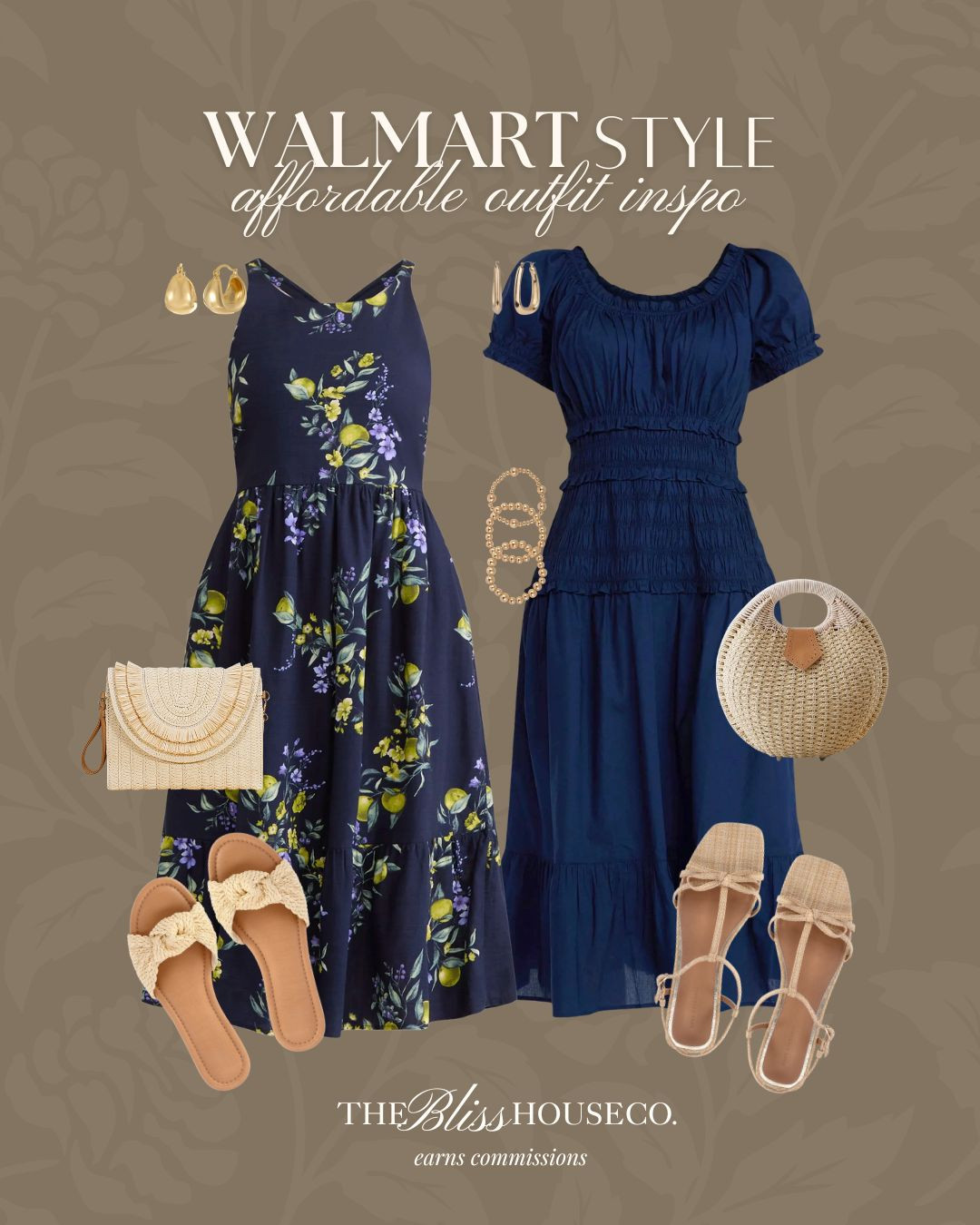 Walmart spring dress edit. 🤍


Walmart dresses, Walmart spring outfit, affordable spring dresses, navy floral dress, smocked midi dress, brunch outfit ideas, woven clutch bag, straw round bag, neutral spring sandals, feminine spring style, budget friendly fashion, spring event outfit. 

 #LTKootd #LTKSeasonal