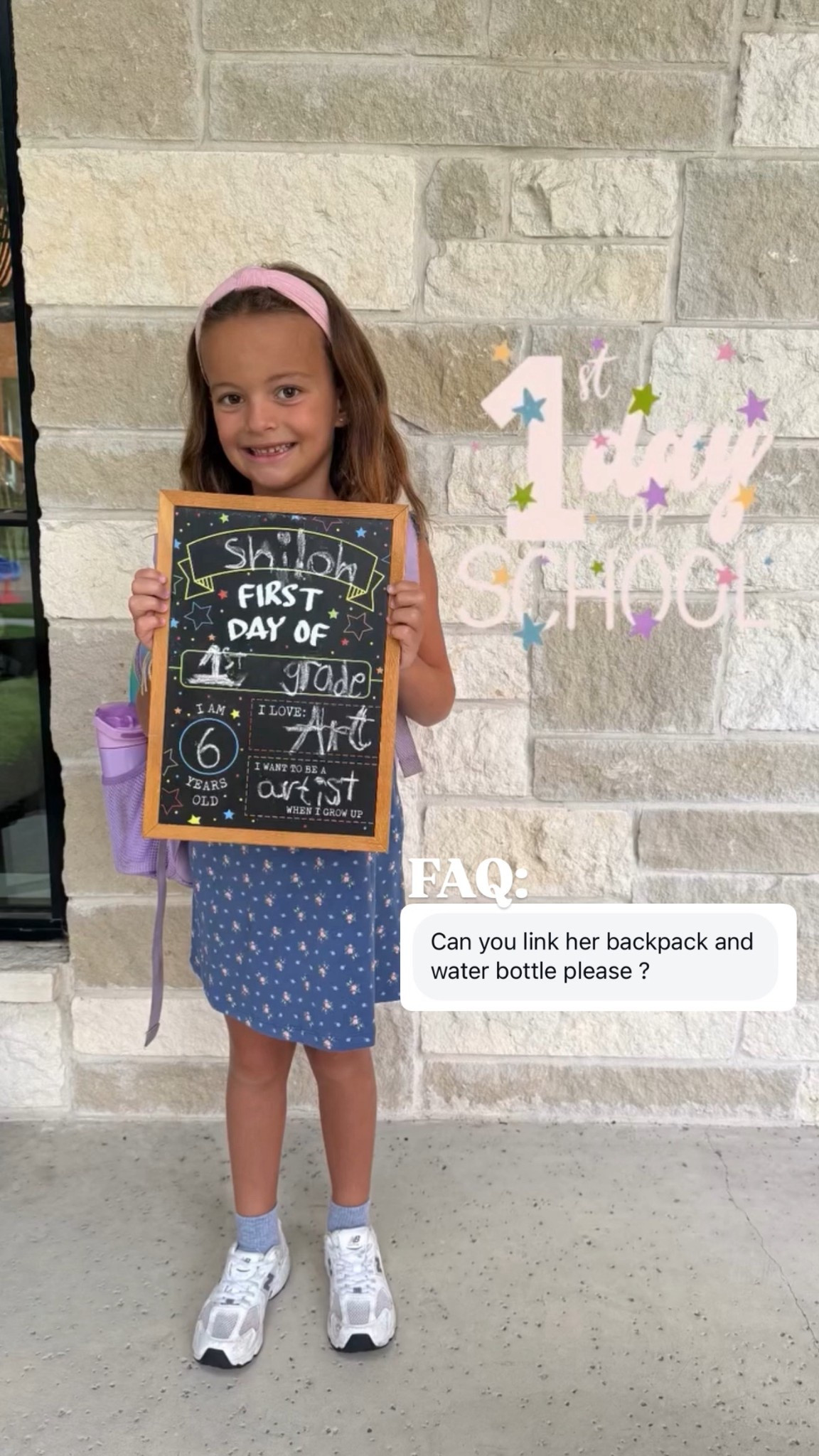 FAQ: Shiloh's backpack and water bottle!💖

#LTKKids