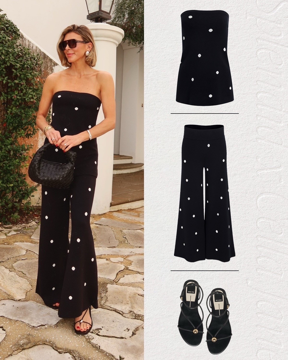 Such a statement for spring 🤍 This polka dot strapless sweater + matching sweater pant set is equal parts comfy and flattering.


#LTKootd