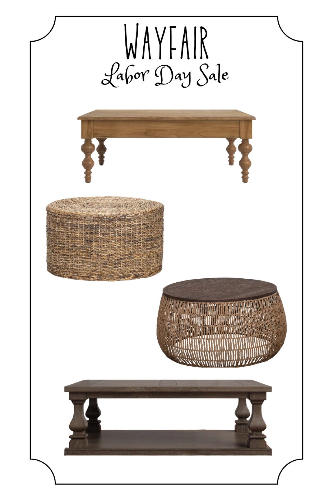 Wayfair Labor Day Sale Coffee Tables

#LTKHome #LTKSaleAlert