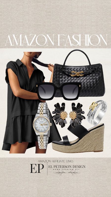 Dress
Purse
Wedges
Watch
Earrings
Ring
Sunglasses


#LTKstyletip