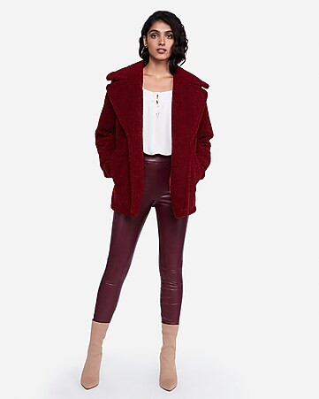 cozy button front teddy coat$106.80 marked down from $178.00$178.00 $106.80Price Reflects 40% Off... | Express