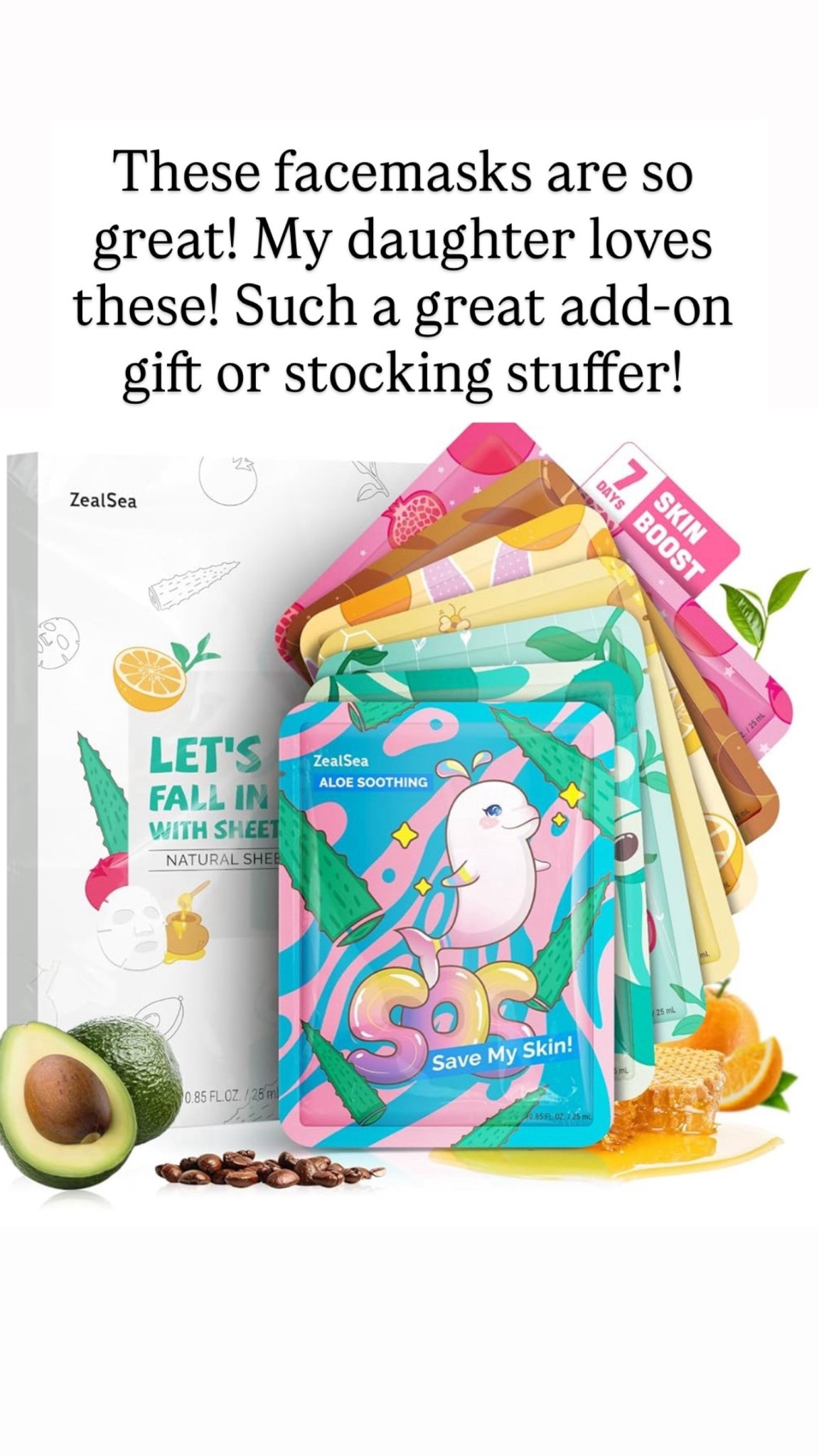 Face masks for a stocking stuffer 

#LTKHoliday #LTKGiftGuide #LTKBeauty