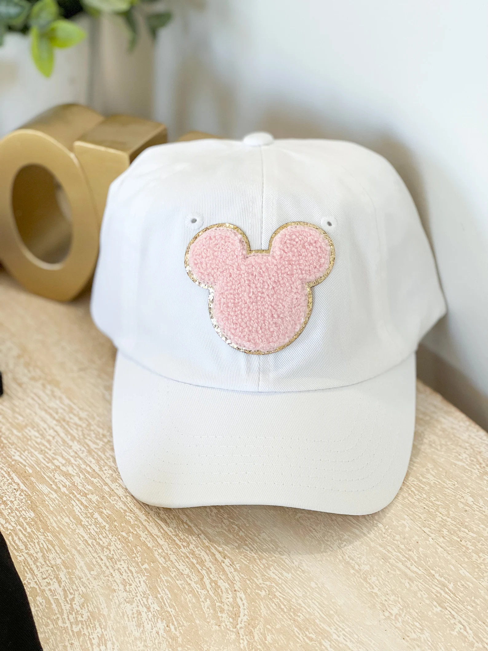 Magical Vacation Theme Park Patch Hat  - Custom Mouse Head Magical Castle or Mouse Bow Baseball C... | Etsy (US)