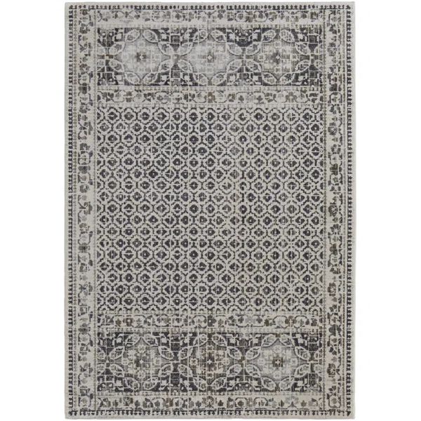 Chander Black/Ivory Rug | Wayfair North America