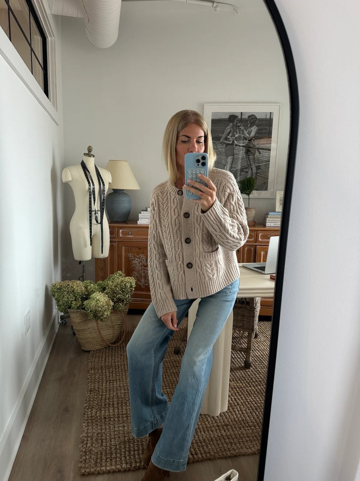 So back in stock in the most luxe thick oatmeal 🫶🏻🫶🏻 