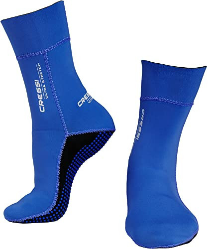 Cressi Ultra Stretch Socks 1.5 mm Diving Socks, Blue, XL | Amazon (US)