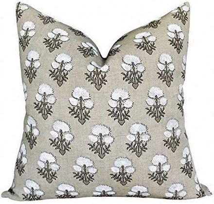 GERERIC Throw Pillow Covers Bastideaux Laurette in Chalkcement Pillowcase 18X18 Cozy Cushion Cove... | Amazon (US)